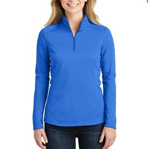NWT The North Face Ladies Tech 1/4-Zip Fleece - Monster Blue